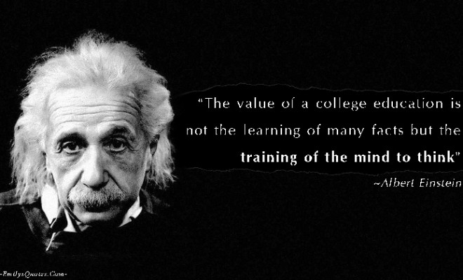 Education Is The Ticket To Fulfill Our Potentials