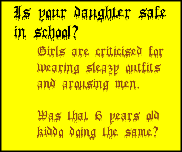Is your daughter safe in school?